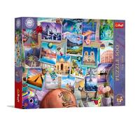 Trefl Premium Plus Quality - Puzzle Tea Time: Ricordi di viaggio - 500 pezzi, serie di immagini nostalgiche dipinte, pezzi perfettamente incastrabili, per adulti e bambini dai 10 anni in su