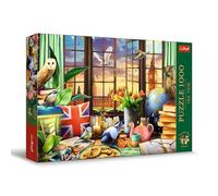 Trefl - Puzzle Premium Plus Tea Time: tutto ciò che è britannico - 1000 Pezzi