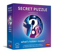 Trefl Premium Plus Quality - Secret Puzzle: Deepdive - 1000 pezzi, ricchi di segreti e sorprese, perfettamente incastrabili, adatti per adulti e ragazzi dai 14 anni in su