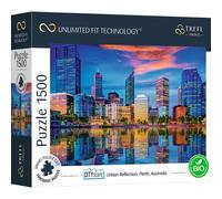 Trefl – Puzzle Città Riflessa Perth Australia – 1500 pezzi – Cartone più spesso, bio, eco