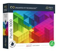 Puzzle TREFL Splash di Colori: Gradiente a Cubi 1000 Pezzi