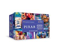 TREFL Prime UFT: Disney Pixar, Epic Animation Gallery-6000 Pezzi, Puzzle Grande, Cartone con Spessore Maggiorato, per Adulti e Bambini dai 12 anni, Multicolore, 81038
