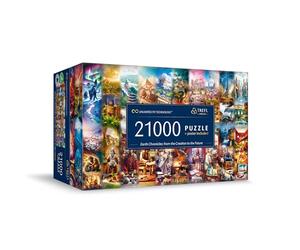Trefl Prime - Puzzle UFT, Earth Chronicles: from the Creation to the Future - 21000 Pezzi, Puzzle Gigante, Cartone con Spessore Maggiorato, per Adulti e Bambini dai 12 anni