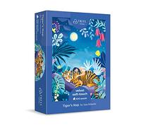 Trefl Prime - Puzzle UFT Velvet Soft Touch: Tiger's Nap - 500 Elementi, Rivestimento in Velluto, Grafica Unica, Poster in Set, Cartoncino Più Spesso, BIO, EKO, Per Adulti e Bambini dai 10 Anni in Su