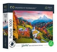 Trefl Prime - Puzzle Uft Wanderlust: Alpine Idyll, Bavaria, Germany - 1000 Elementi, Cartone Più Spesso, Bio, Eco, Alpi, Germania, Bavaria, Montagne, Intrattenimento Creativo