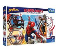Puzzle a doppia faccia Spiderman azione Super Maxi 24 pezzi