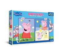 Puzzle Doppia Faccia Peppa Pig: Buongiorno BABY MAXI 2x10 pezzi