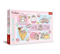 Trefl, Dolce Pusheen-Puzzle 1000 Pezzi-Intrattenimento Creativo, per Adulti e Bambini dai 14 anni, Multicolore, 10938