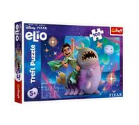 Trefl - Puzzle 100 pezzi, Elio e l'avventura spaziale, 5+ | Sviluppo della concentrazione e della percezione, alta qualità, puzzle ricchi di dettagli, puzzle colorati per bambini