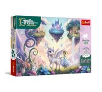 Trefl - Puzzle 100 pezzi, Inspired By Fantasy, Mondi magici, 5+ | Sviluppo della concentrazione e della percezione, alta qualità, puzzle ricchi di dettagli, puzzle colorati per bambini