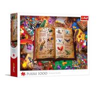 Trefl - Puzzle 1000 pezzi, Atlante degli uccelli fantastici