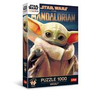 Trefl - Puzzle 1000 pezzi, Grogu, Premium Plus, Star Wars