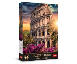 Trefl - Puzzle 1000 pezzi, Il Colosseo, l'anfiteatro di Roma, Premium Plus