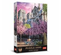 Trefl -Puzzle 1000 pezzi, La cattedrale di Notre-Dame a Parigi Premium Plus