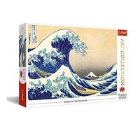 Trefl - Puzzle 1000 pezzi, La grande onda di Kanagawa Art Collection
