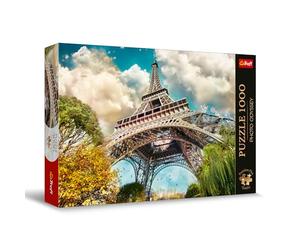 Trefl - Puzzle 1000 pezzi, La Torre Eiffel a Parigi, Premium Plus