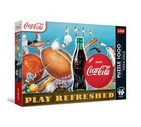 Trefl - Puzzle 1000 pezzi, Un momento di ristoro, Premium Plus, Coca-Cola