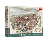 Trefl - Puzzle 1000 pezzi, Varsavia: Ricostruzione del Centro Storico 1951