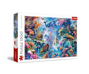 Trefl - Puzzle 1500 pezzi, Il mondo sottomarino, l'acqua, l'oceano