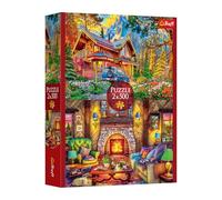 Trefl 2 in 1: Gita in montagna-2 x 500 pezzi-Set di due puzzle, fai da te, intrattenimento creativo, per adulti e bambini dai 10 anni in su, Multicolore, 37534