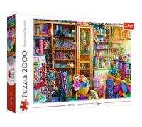 Trefl - Puzzle 2000 pezzi Il Paradiso dei Gatti, Puzzle classici per adulti | Per bambini e adulti dai 14 anni in su, intrattenimento creativo di alta qualità, pezzi precisi