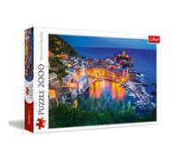 Trefl - Puzzle 2000 pezzi, Vernazza al tramonto, Liguria, Italia
