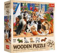 Trefl - Puzzle Amicizia tra cani in legno - 1000 Pezzi