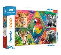 Puzzle Trefl 1000 pezzi - Animali esotici
