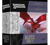 Trefl TRF20181 Puzzle da 501 Pezzi Woodcraft - Dungeons & Dragons: Ancient Red D