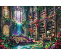 Trefl - Puzzle Biblioteca magica - 1000 Pezzi