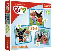 Trefl puzzle Bing: divertimento con gli amici 3 in 1