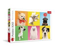 Puzzle Cani Felici 500 Pezzi
