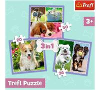 trefl Puzzle Carini cuccioli 3in1 (20,36,50 pezzi) 1 St