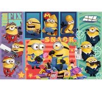 Trefl Despicable Me 4, La Gioia dei Minions 160 Pezzi-Puzzle Colorati con i Personaggi delle Fiabe, Divertimento Creativo, Gioco per Bambini dai 6 anni, Multicolore, 15423