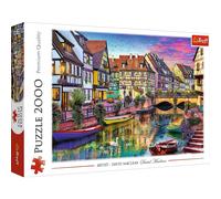 Trefl, Puzzle, Colmar, Francia, 2000 Elementi, Qualità Premium, per Adulti e Bam