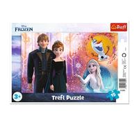 Trefl- Disney Frozen 2 15 Elementi, Ricordi Felici, per Bambini dai 3 Anni Puzzle, Colore