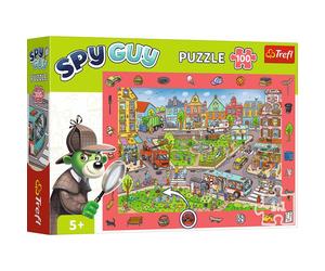 trefl Puzzle con ricerca immagini Spy Guy: The City 100 pezzi 1 St