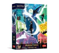 Trefl - Puzzle da 1000 pezzi, Harry Potter: Incantesimi e Patronus | Premium Plus, per bambini e adulti dai 14 anni in su, una serie di puzzle con i personaggi preferiti, alta qualità