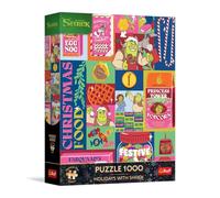 Trefl - Puzzle da 1000 pezzi, Natale con Shrek, Premium Plus | Per bambini e adulti dai 14 anni in su, una serie di puzzle con i personaggi preferiti, pezzi perfettamente incastrabili