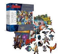 Trefl TRF20165 Puzzle da 1000 Pezzi in Legno - Marvel Comic Universe