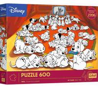 Trefl - Puzzle Disney: 101 Dalmati - 600 Pezzi