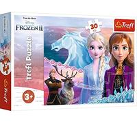 Trefl, Puzzle, Disney Frozen 2, 30 Pezzi, Il Coraggio Delle Sorelle, per Bambini dai 3 Anni