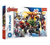 Trefl Puzzle - Disney Marvel The Avengers 100 Elementi La Forza Degli Avengers Per Bambini Dai 5 Anni