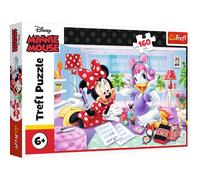 Trefl, Puzzle, Disney Minnie, 160 Pezzi, Una Giornata con un'Amica, per Bambini da 6 Anni