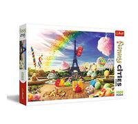 Trefl, Puzzle, Dolce Parigi, 1000 Elementi, Città Divertenti, Qualità Premium, per Adulti e Bambini da 12 anni