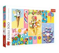 Trefl, Puzzle, Dolci Preferiti, 500 Articoli, Qualità Premium, per Adulti e Bambini dai 10 anni