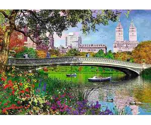 Trefl - Puzzle Dominic Davison: Central Park, New York - 1000 Pezzi