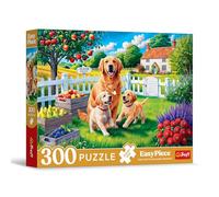 Trefl Puzzle EasyPiece: Cagnolini in Campagna-300 Pezzi Grandi, Facile da Assemblare, per Adulti e Bambini dai 10 anni, Multicolore, 23101