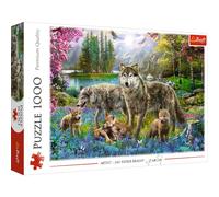 Puzzle Famiglia di Lupi 1000 Pezzi