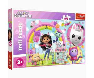 Trefl - Puzzle Gabis casa 24 maxi - 1-39 Pezzi